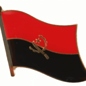 Angola flag Pin