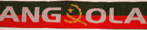 Angola flag scarf
