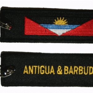 Antigua and Barbuda flag Keyring