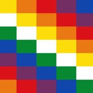 Bolivia Wiphala flag