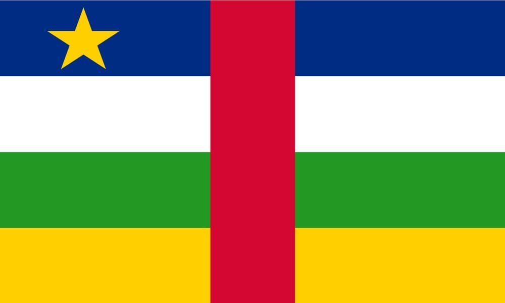 Central African Republic flag