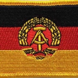 DDR East Germany flag patch