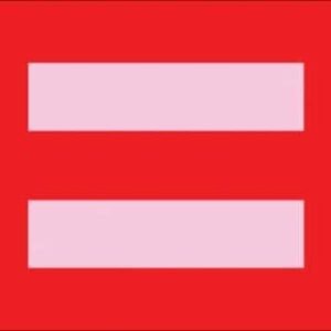 Equality HRC flag Red Pink