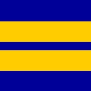 Equality HRC flag Blue Yellow