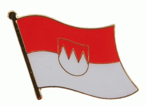 Duchy of Franconia flag lapel pin