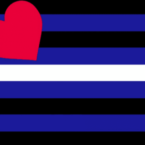Gay Leather Pride flag