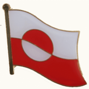 Greenland flag Pin