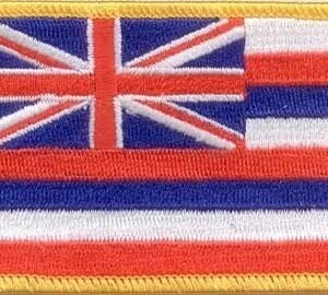 Hawaii state flag patch