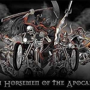 Iron horsemen of the Apocalypse flag