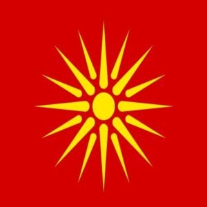 Macedonia flag 1992
