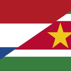 Nederland Suriname combivlag