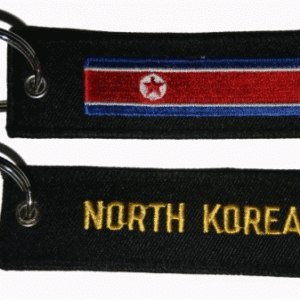 North Korea flag Keyring