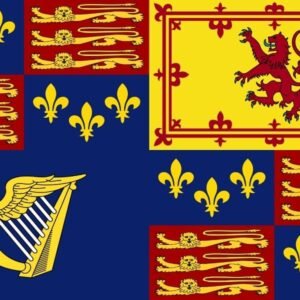 Royal Standard of the House of Stuart, used first by James VI and I