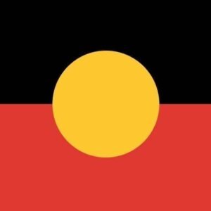 Aboriginal Aborigine Flag