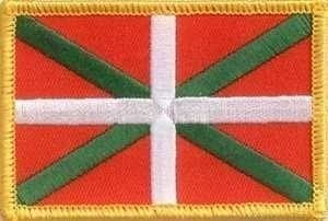 Basque Region flag patch