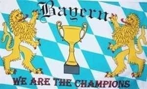 Bayern Champions flag