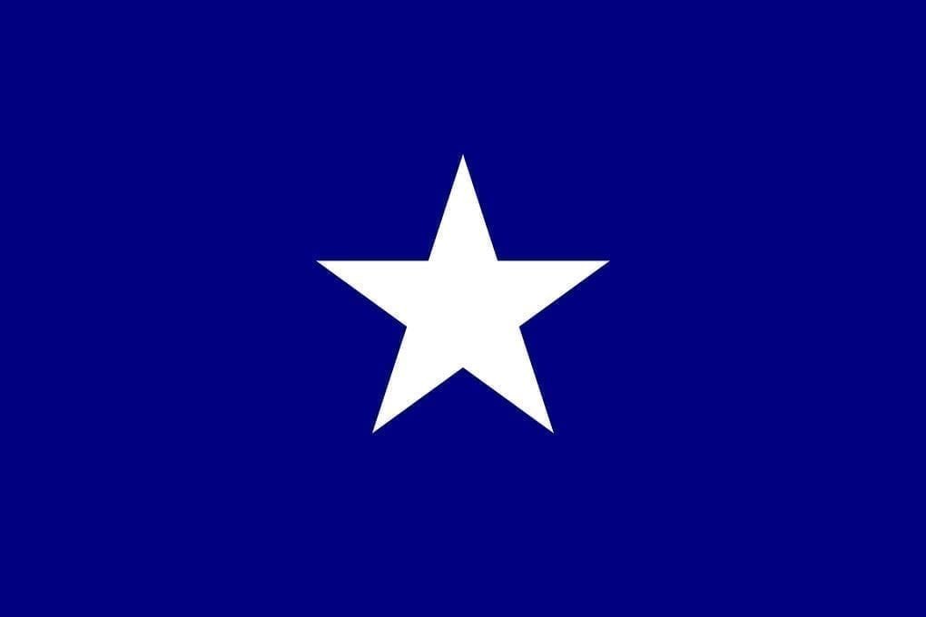 USA flag Bonnie Blue