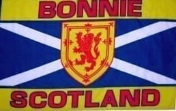 Scotland Bonnie Scotland flag