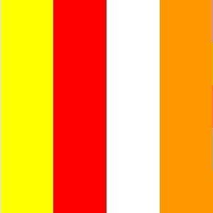 Buddhist Buddha flag
