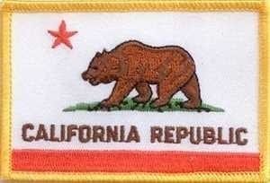 California State flag patch