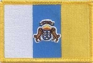 Canary Islands flag patch