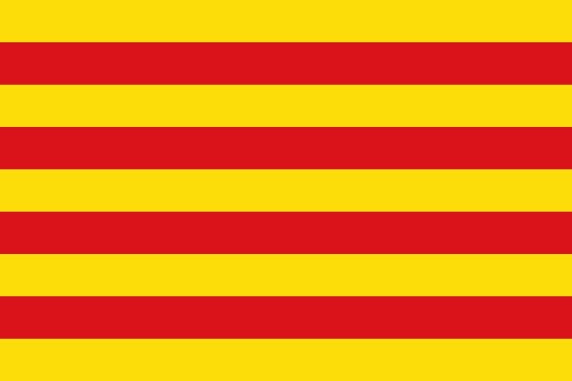 Catalonia flag Senyera