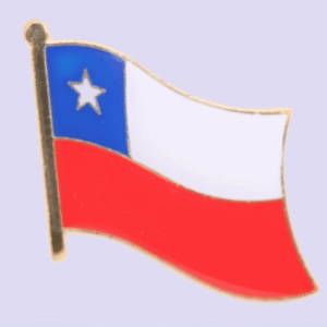 Chile flag Pin