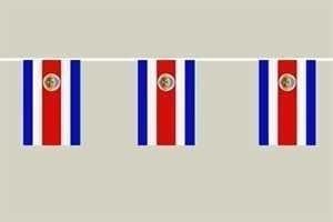 Costa Rica Flag bunting