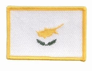 Cyprus flag patch