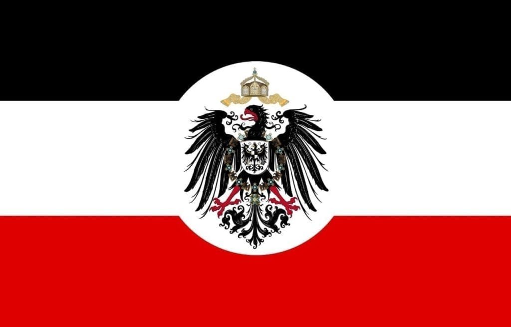 German Empire Reich Colonial Office flag