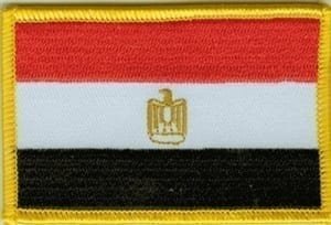 Egypt flag patch