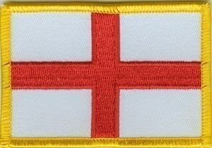 England St. George flag patch