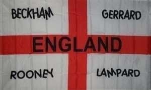 Engeland voetbal Rooney Beckham
