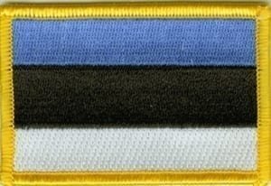 Estonia flag patch