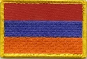 Armenia flag patch