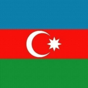 Azerbaijan Flag