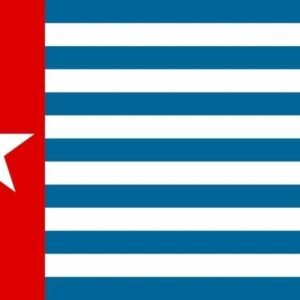 Morgenster vlag west Papua