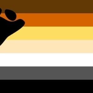 Gay Pride Bear flag