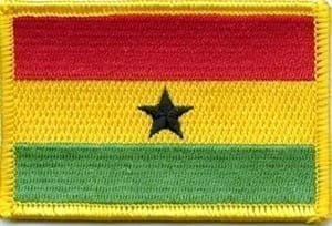 Ghana flag patch