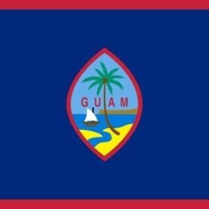 Guam USA flag