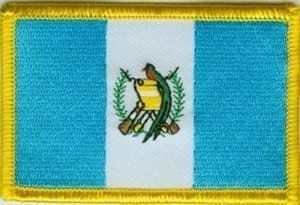 Guatemala flag patch