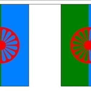 Gypsy Roma flag Bunting