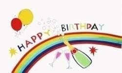 Happy Birthday Flag