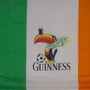 Ireland flag Guinness