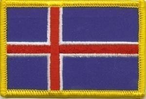 Iceland flag patch