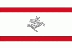 Italy Tuscany Region flag