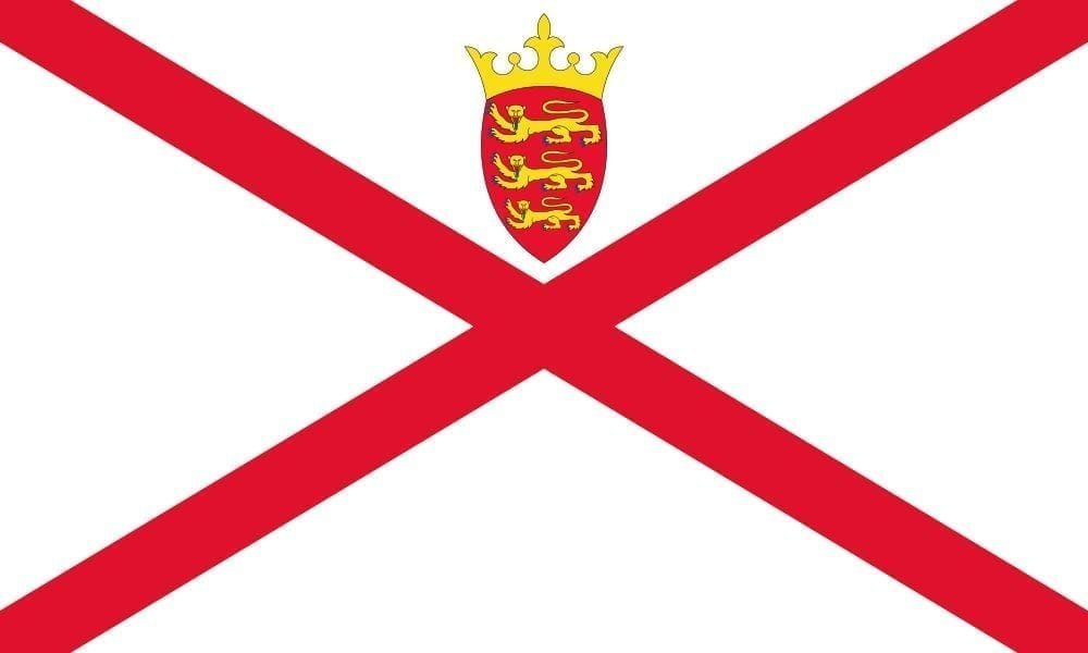 Jersey Island flag