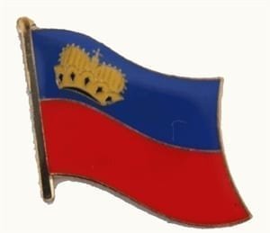 Liechtenstein flag pin