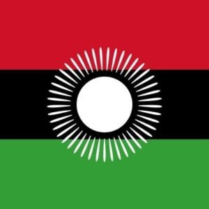 Malawi flag 2010 tot 2012