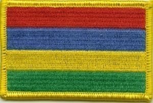 Mauritius  flag patch